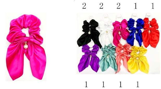 Wholesale solid color Scrunch