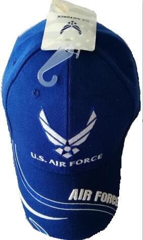 Wholesale Official LICENSED Air Force With Wings Embroidered Hats