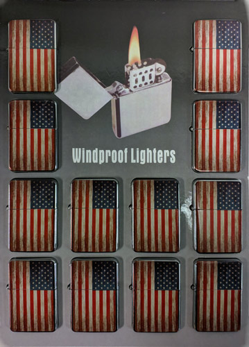 Wholesale Windproof LIGHTER Vintage American Flag