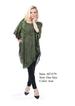Wholesale Rayon Acid Wash PONCHO with Embroidery