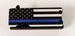 Blue Line USA Flag LIGHTER case/holder knife