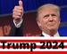 Wholesale Trump 2024 Thumbs Up Bumper STICKERS