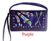 Wholesale WESTERN Wallet Purse with Arrow Purple