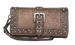 Montana West Embossed Collection Wallet COFFEE