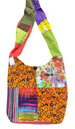 Tie Dye FLOWER patchwork handmade hobo bags