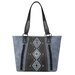 Montana West Aztec Tooled Collection Concealed Carry Tote JEAN