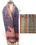 Wholesale Large Peacock Print PASHMINA Scarves Assorted Colors