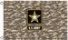 Wholesale LICENSED US Army Digital Camo Flags