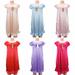 Wholesale Women PAJAMA Night Gown Short Sleeve Assorted Colors