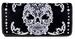 Montana West Sugar Skull Collection Wallet Black/White