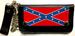 Wholesale Rebel / Confederate Flag Leather 6.5inch BIKER wallet