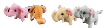 7'' Walking Elephant - BATTERY Operated Toy