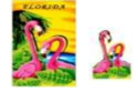 Florida FLAMINGO 3D Magnet