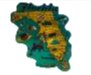 Florida Map Cut Out MAGNET
