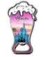 Castle on the beach (Pilsner glass shape)