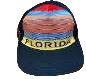 Navy blue Florida embroidered BASEBALL CAP