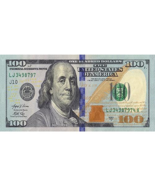 $100 Bill - (30x60)