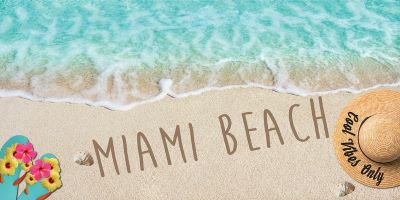 Miami Beach Cool Vibes - (30x60)