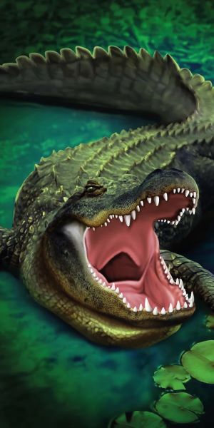 Green Gator - (30x60)