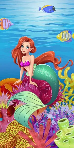 Little Mermaid - (30x60)