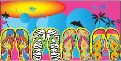 Fun FLIP FLOPS - (30x60)