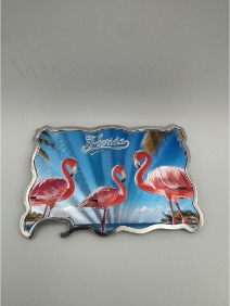 Florida Flamingo 3D Magnet Bottle Opener - DOZEN