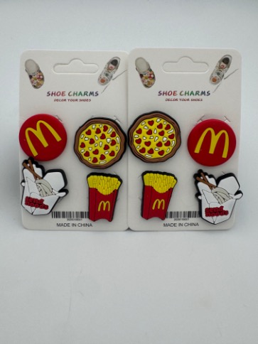 Croc CHARMs - McDonalds - 4 Per Card - 12 Cards - 48 CHARMs