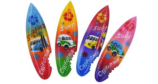 ''California''/Car Shark Bite SURFBOARD Fridge Magnet