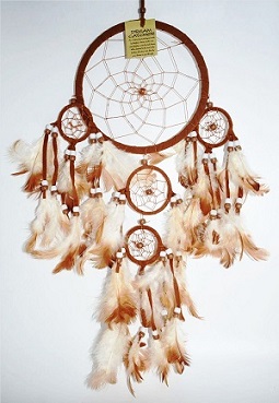 Medium Brown Dream Catchers