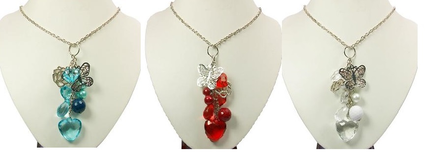 Heart CHARM Pendant Necklace
