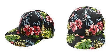 Hawaiian Style Snap Back HATs