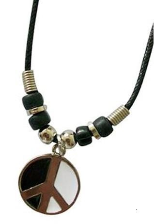PEACE Sign Necklace