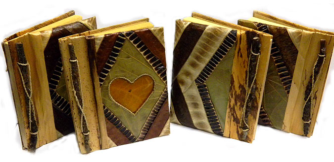 Natural Banana Leaf Handmade Paper NOTEBOOK