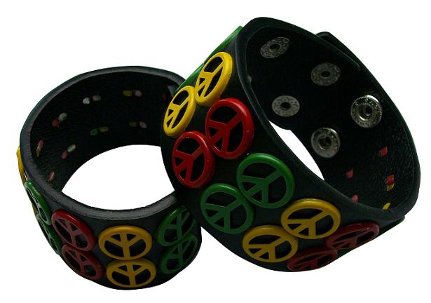 Rasta Peace SIGN Bracelet