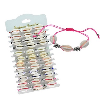 Cowrie Shell  Pendant BRACELET