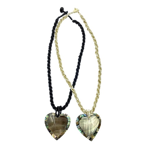 Heart MOP Pendant NECKLACE