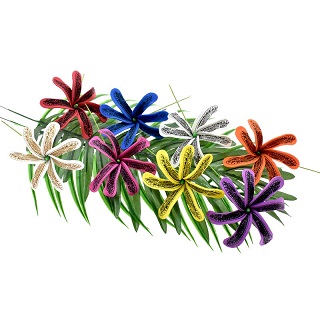 Tattoo Tiare Flower Hair Stick