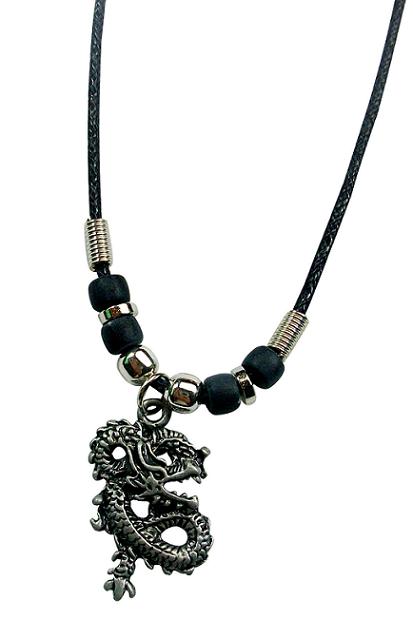 Metal DRAGON Pendant Necklace
