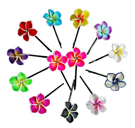Fimo FLOWER Pin