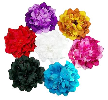 Flower HAIR CLIPs