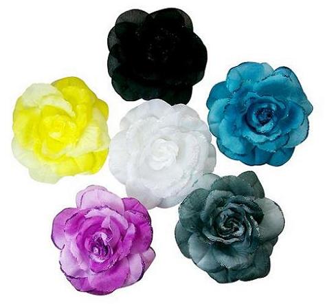 Rose Flower HAIR Clip