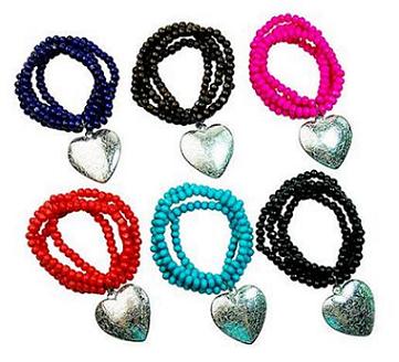 Heart CHARM  Bracelet