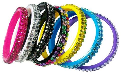 Plastic & Rhinestone BANGLEs