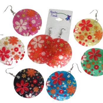 Shell Earrings - FLOWERS