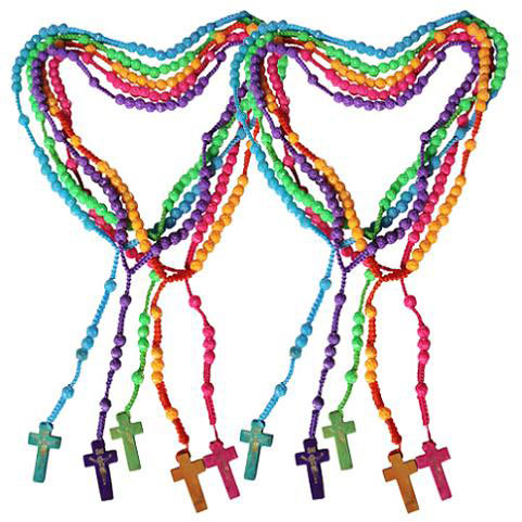 Colored String Rosary