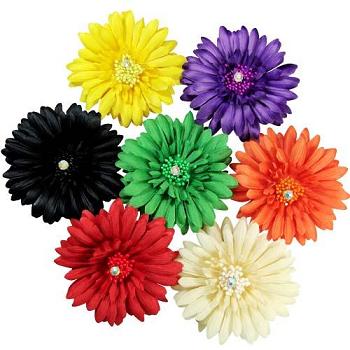 Flower HAIR Clips