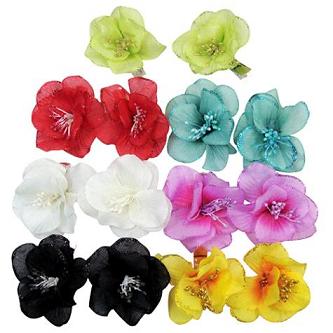 FLOWER Hair Clips (24PCS/DZ)