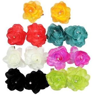 FLOWER Hair Clips (24 PCS/DZ)