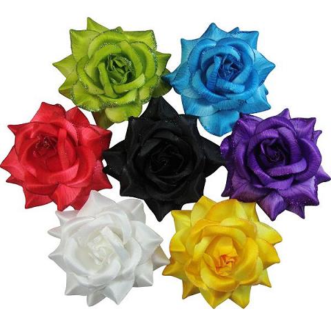 Rose Flower HAIR Clip