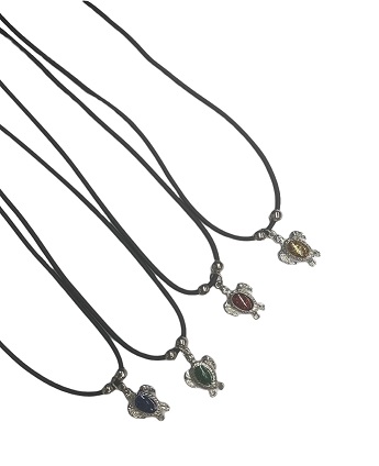 Metal Turtle Pendant Necklace